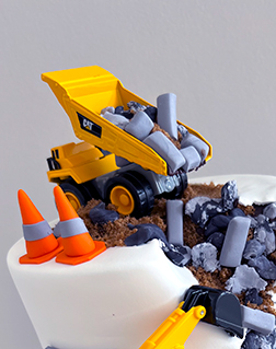 building demolition construction cake in sydney